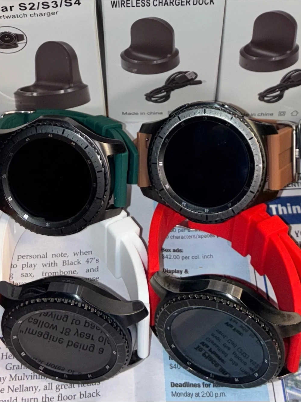 Samsung watches are